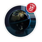 Globo terráqueo – luces de ciudad - Imagen 5