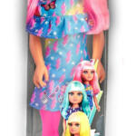 Nancy neon pelo rosa