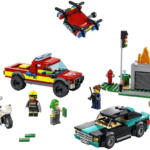 Lego city Rescate de Bomberos y Persecución Policial - Imagen 2