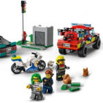 Lego city Rescate de Bomberos y Persecución Policial - Imagen 3