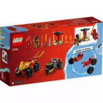 Lego ninjago Batalla en Coche y Moto de Kai y Ras - Imagen 3