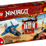 Lego ninjago Batalla en el Caza Supersónico