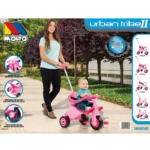 Triciclo para niños Molto Urban Trike Rosa