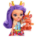 Enchantimals Muñeca Danessa Deer con mascota - Imagen 4