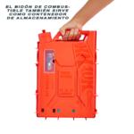 Hot Wheels Caja de acrobacias en forma de bidón Track Builder Unlimited - Imagen 2