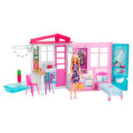 Barbie casa amueblada con muñeca Barbie - Imagen 2