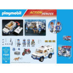 Playmobil Action Heroes Transporte Dinero Policía - Imagen 3