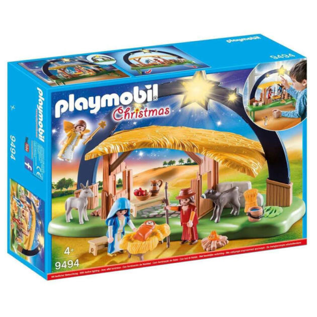 Playmobil Christmas Belén con Luz