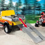 Playmobil - Pick-Up con quad de carreras - Imagen 4