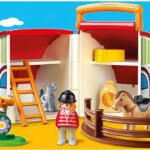 Playmobil 1.2.3 Mi primera Granja Maletín - Imagen 2