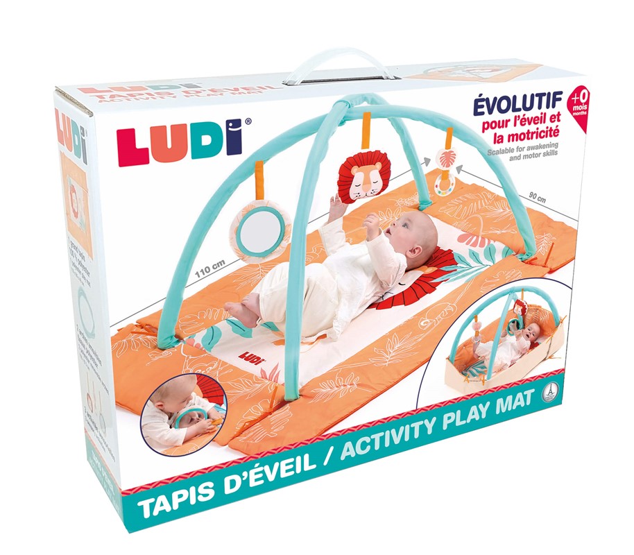 Alfombra de estimulación león Ludi