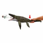 Figura De Acción De Mosasaurio Mordedor Y Minifigura De Dilofosaurio De Jurassic World Rebirth. - Imagen 6