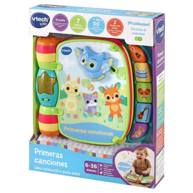 Primeras canciones Libro interactivo para bebés