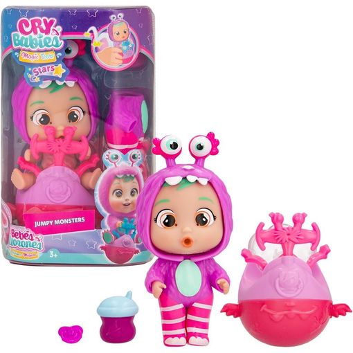 Bebés Llorones Muñeco bebé Lágrimas Mágicas Stars Jumpy Monsters