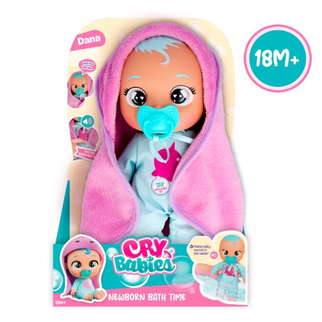 Bebés Llorones New Born Bath Time Dana