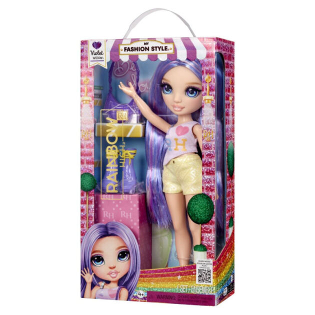 Rainbow High My Fashion Style Violet Willow