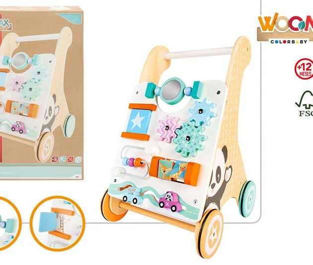 WOOMAX-ANDADOR ACTIVIDADES DE MADERA +12M