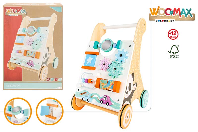 WOOMAX-ANDADOR ACTIVIDADES DE MADERA +12M