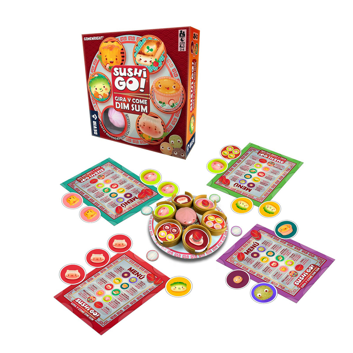 Sushi Go Gira y Come Dim Sum - Imagen 2
