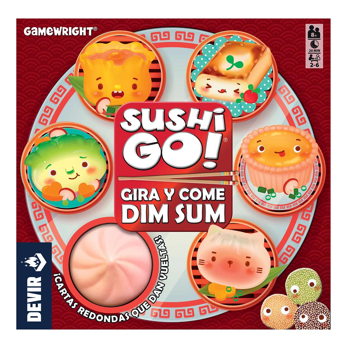 Sushi Go Gira y Come Dim Sum - Imagen 4