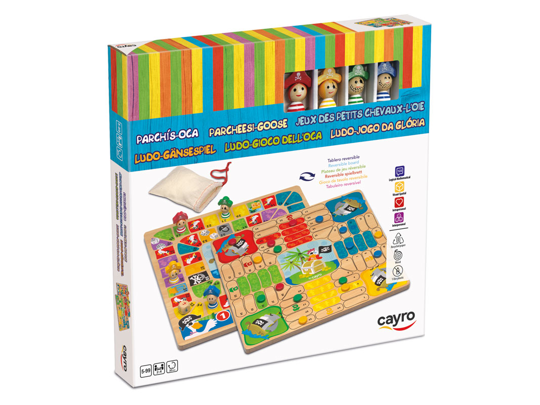 PARCHÍS-OCA PIRATAS