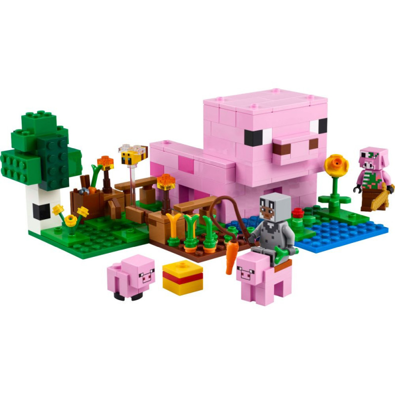 LEGO Minecraft La Casa-Cerdo Bebé - Imagen 2