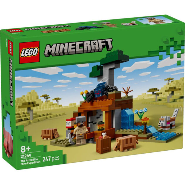 LEGO Minecraft La Expedición a la Mina del Armadillo