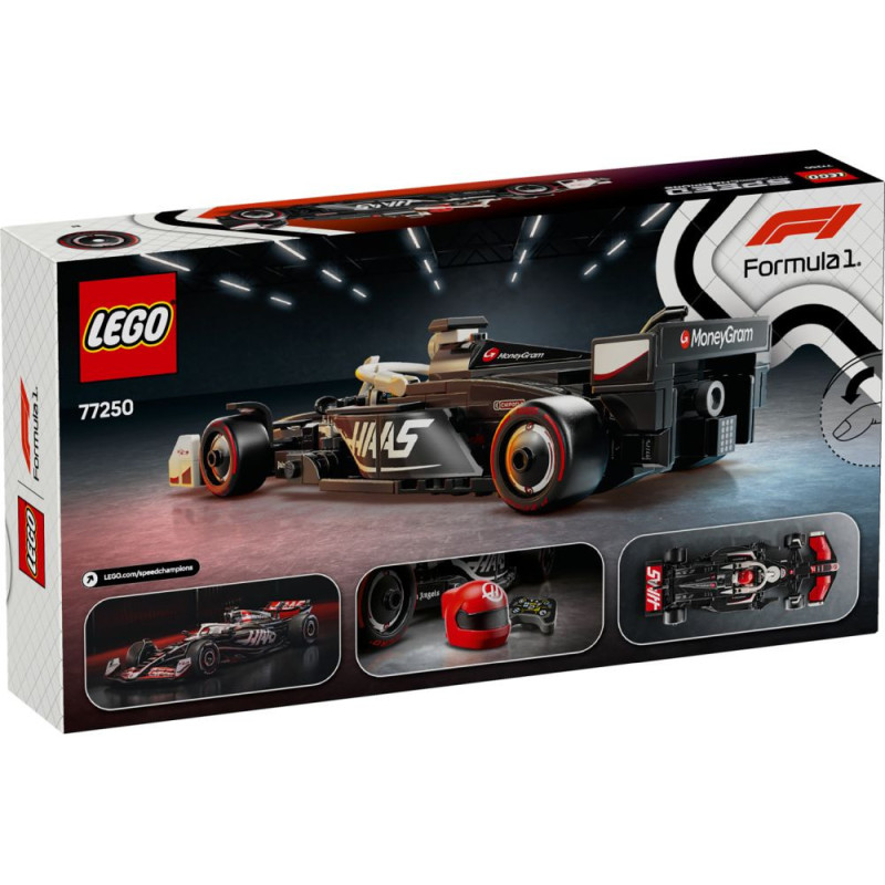 LEGO Speed Champions Coche de Carreras MoneyGram Haas F1 Team VF-24 - Imagen 3