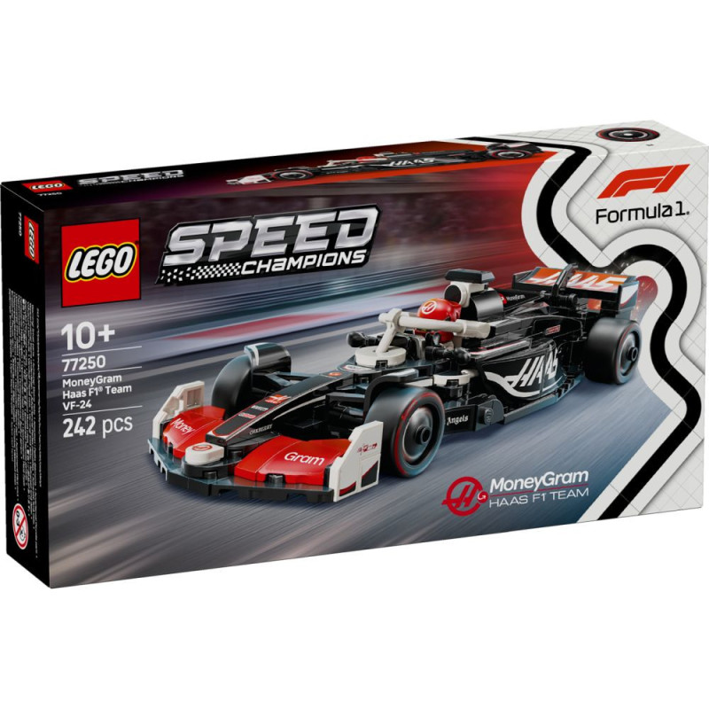 LEGO Speed Champions Coche de Carreras MoneyGram Haas F1 Team VF-24