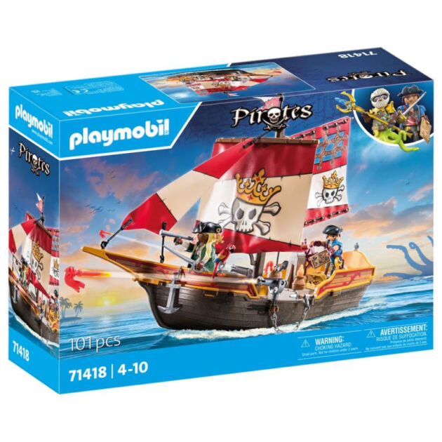 PLAYMOBIL Pirates Barco Pirata
