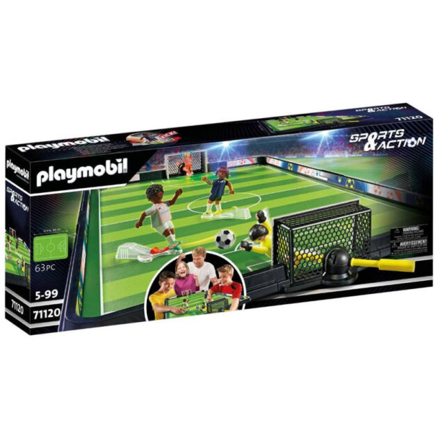 PLAYMOBIL Sports & Action Campo de Fútbol