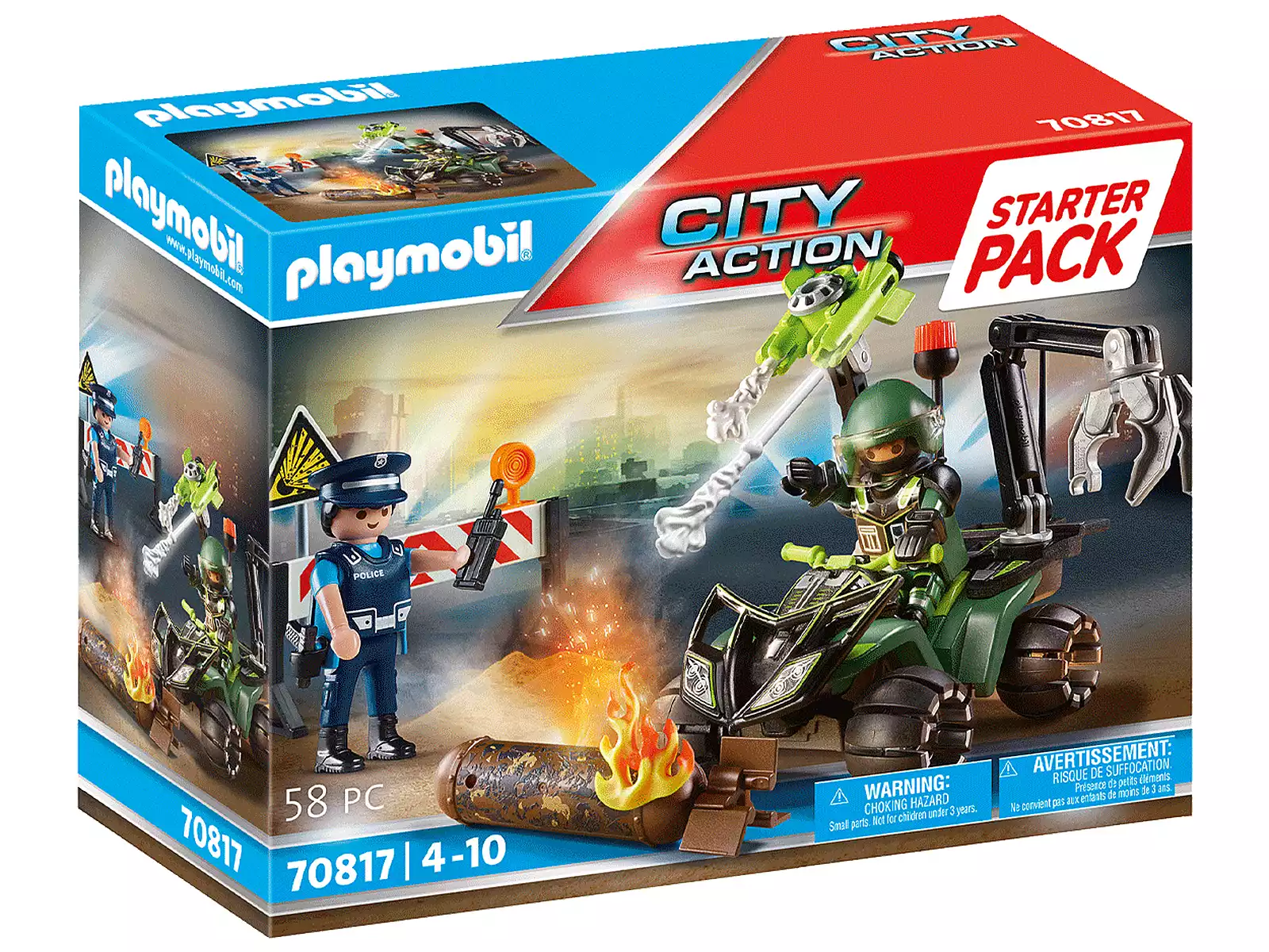 Playmobil Starter Pack Policía Entrenamiento