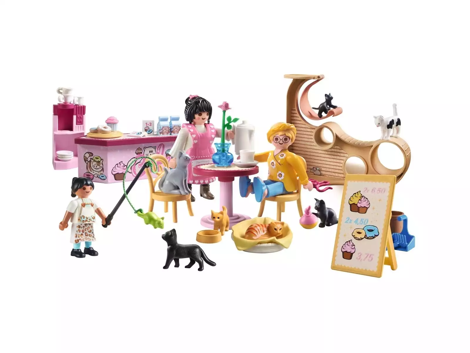 Playmobil My Life Cafetería para Gatos - Imagen 3