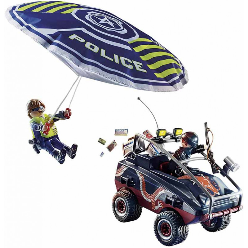 Playmobil City Action Paracaidista Quad Bandidos - Imagen 2