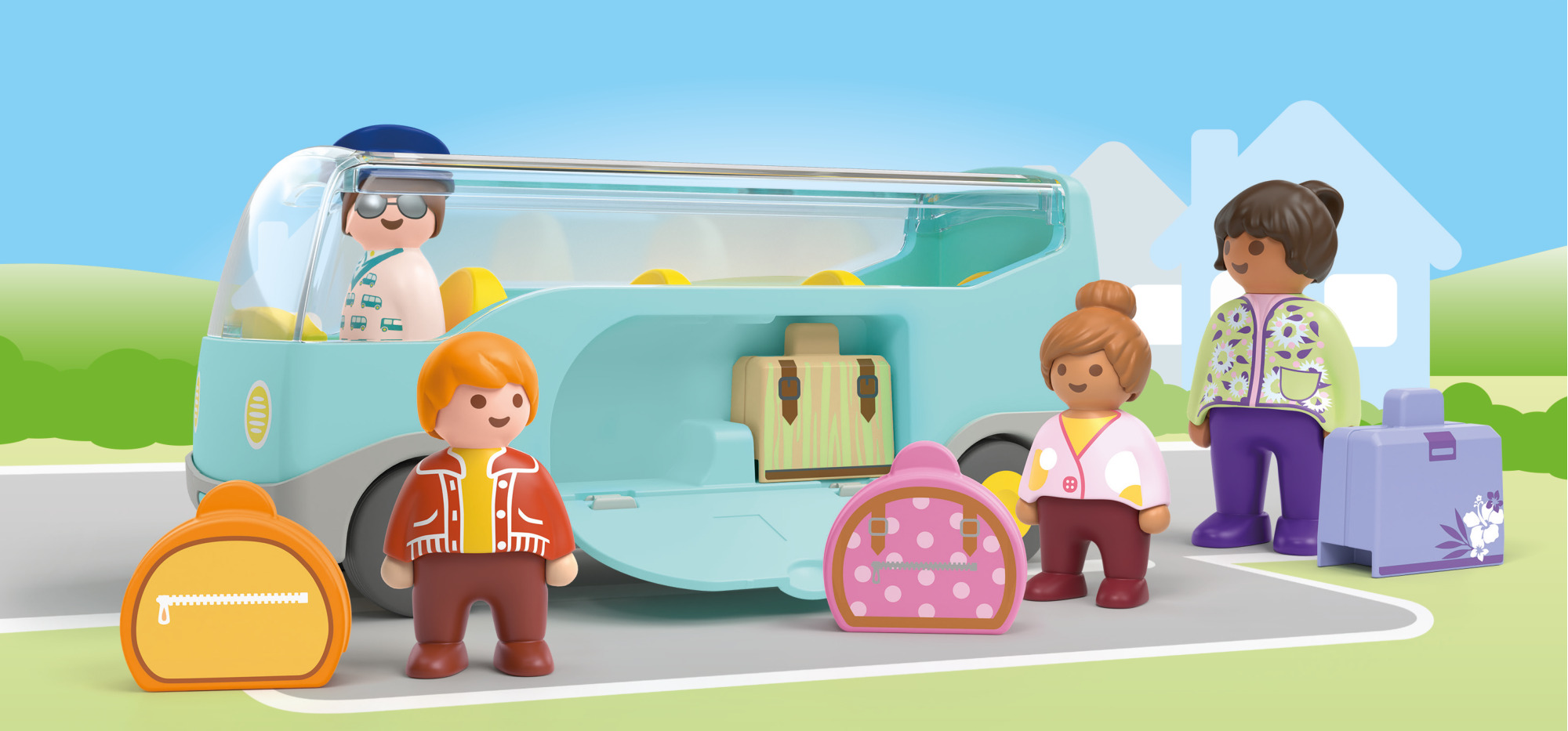 Playmobil JUNIOR: autobús - Imagen 4