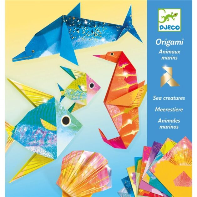 Papiroflexia Origami Animales marinos