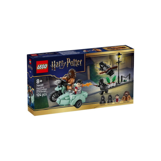 LEGO Harry Potter Hagrid y Harry: Huida de Privet Drive