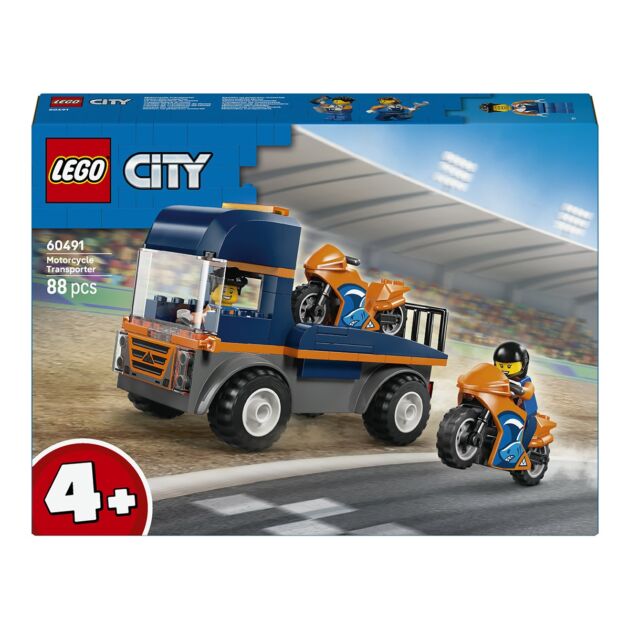 Lego City Camión de Transporte de Motos