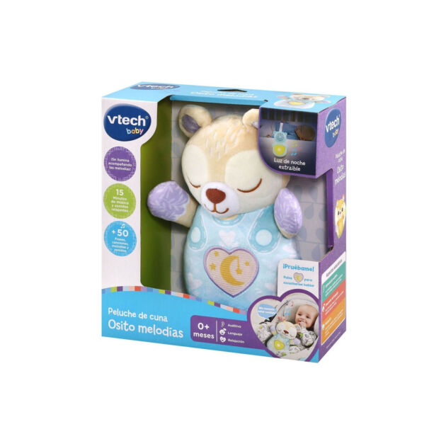 VTech Baby Peluche de Cuna Osito Melodías