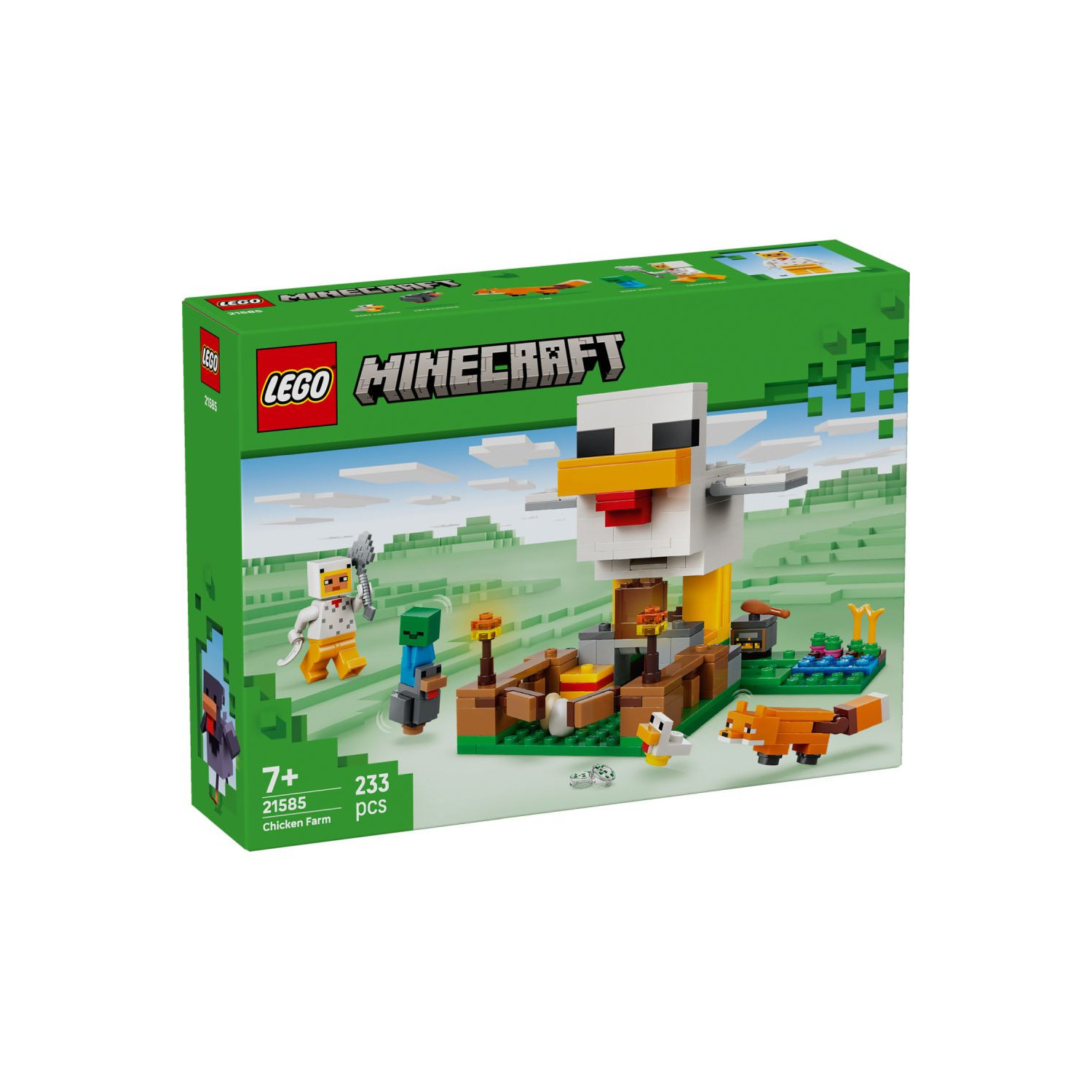 LEGO Minecraft La Granja de Gallinas